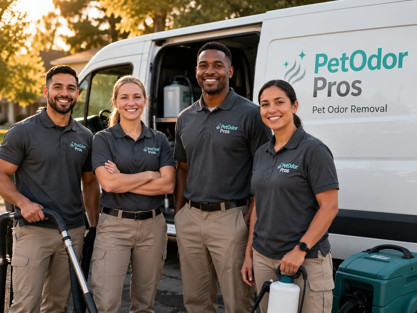 Pet Odor Removal team serving Davis, CA
